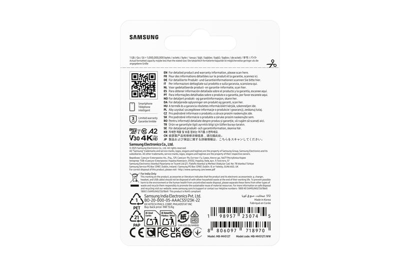 Samsung T9 microSDXC™ UHS-I Speicherkarte - 512 GB ‎ ‎