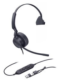 Yealink Mono-UC-Headset mit USB-C/A-Anschluss