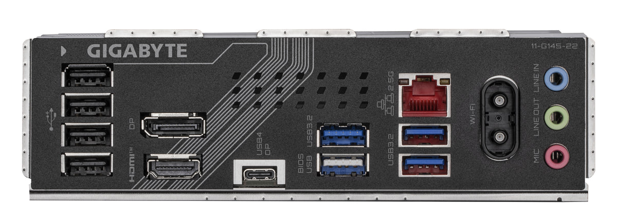 GIGABYTE B860M GAMING X WIFI6E Mainboard - Intel Core Ultra CPUs, 8+1+2+2 Phasen VRM, bis zu 9200MHz DDR5, 1xPCIe 5.0 + 1xPCIe 4.0 M.2, 2,5 GbE LAN, WIFI 6E, USB 4
