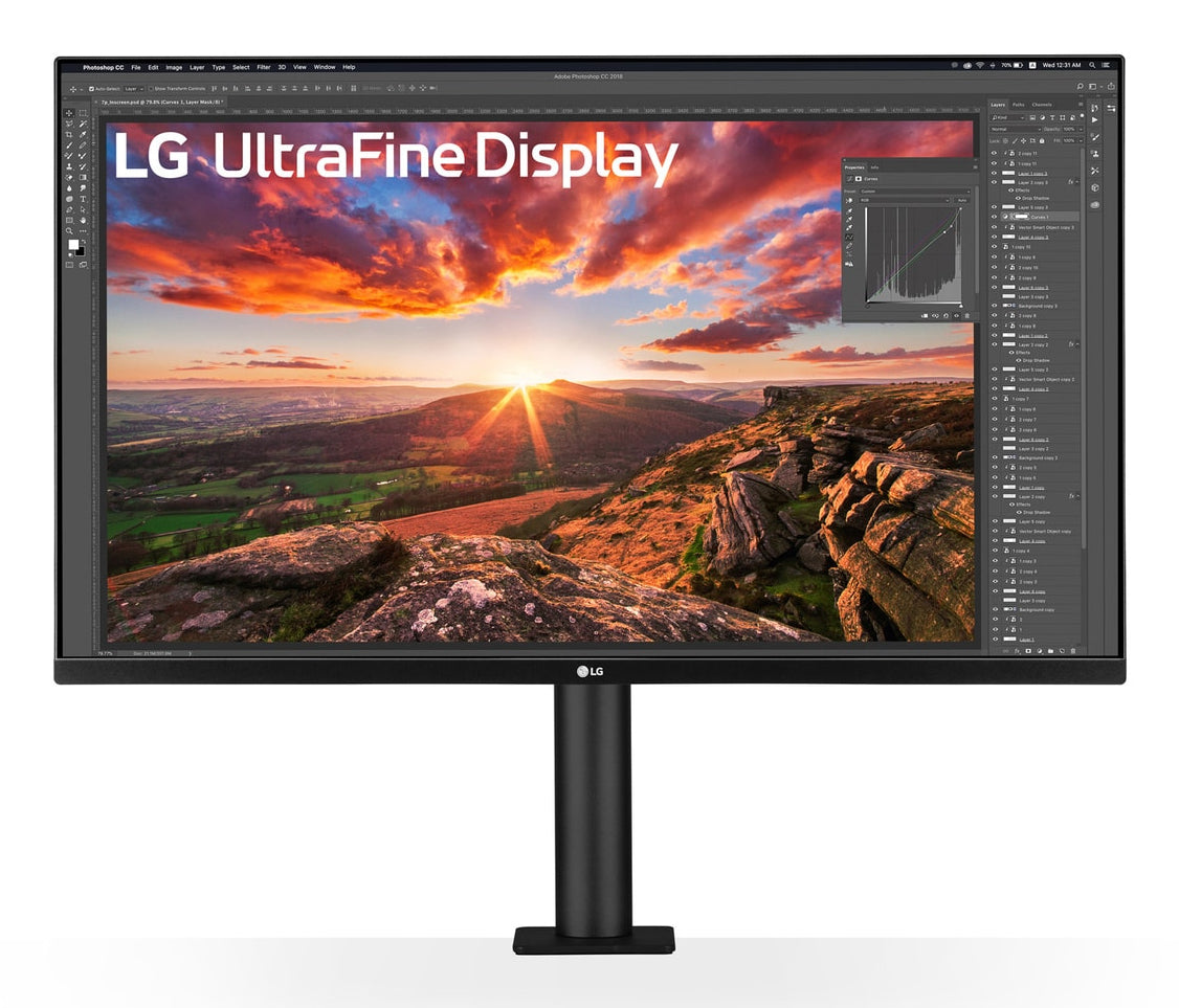LG 32UN880K-B Computerbildschirm 80 cm (31.5") 3840 x 2160 Pixel 4K Ultra HD LCD Schwarz