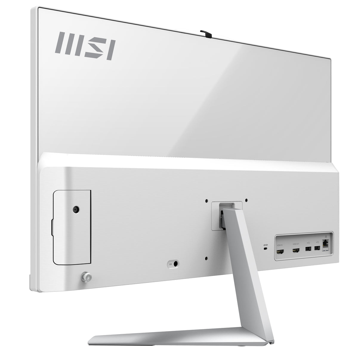 MSI Modern AM242 1M-2222EU Intel Core 3 100U 60,5 cm (23.8") 1920 x 1080 Pixel All-in-One-PC 8 GB DDR5-SDRAM 512 GB SSD Windows 11 Pro Wi-Fi 6E (802.11ax) Schwarz