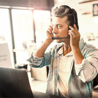 LogiLink Stereo-Headset, 1x 3,5-mm-Klinkenstecker, Bügelmikrofon, Eco-Box