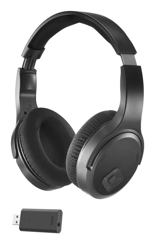 Hama 00221847 Kopfhörer & Headset Verkabelt & Kabellos Kopfband TV Bluetooth Schwarz