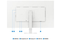 Samsung S70D Computerbildschirm 81,3 cm (32") 3840 x 2160 Pixel 4K Ultra HD LCD Weiß