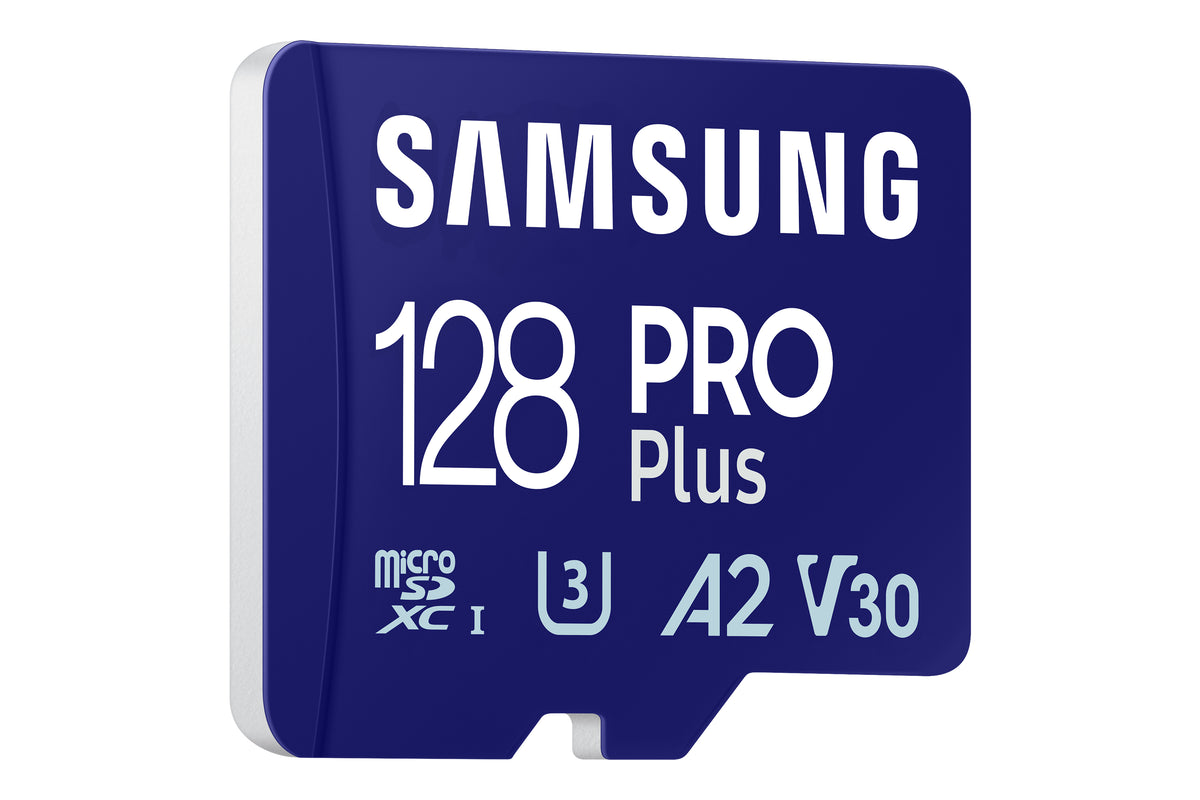 Samsung PRO Plus microSD memory card (2023) (incl. SD adapter) - 128 GB
