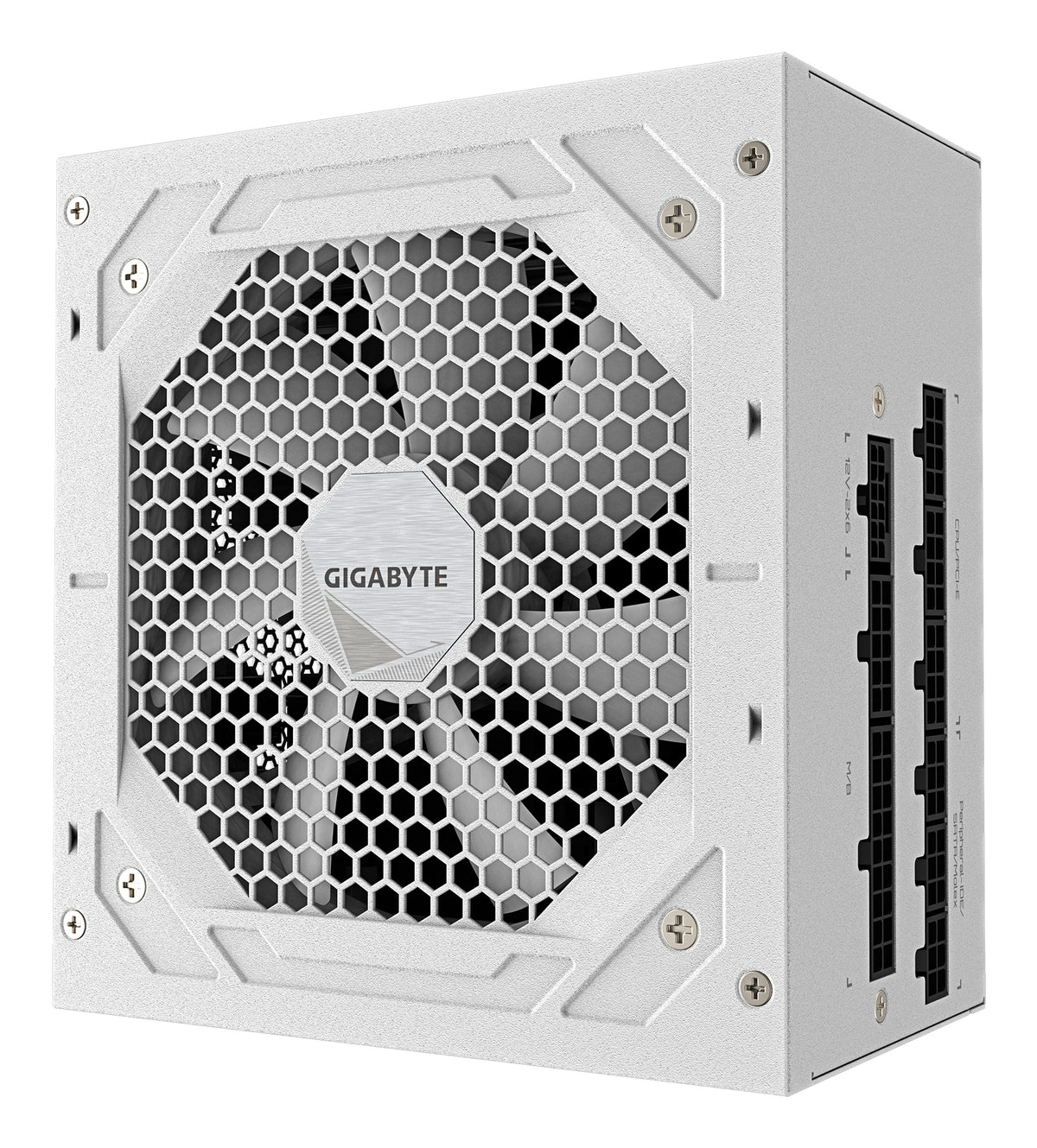 GIGABYTE UD750GM PG5 V2 ICE Netzteil – PCIe Gen 5.1, 80 PLUS Gold, Vollmodulares Design, 120-mm-Lüfter, ATX 3.1-kompatibel, EU-Stecker