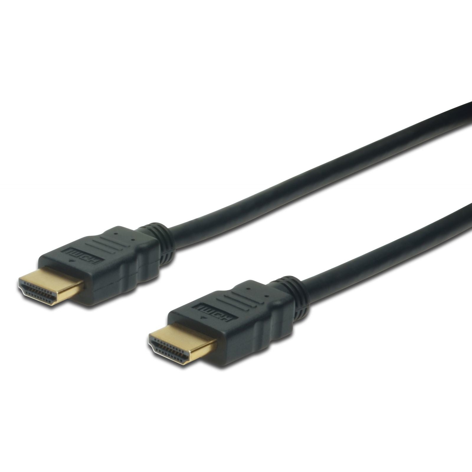 DIGITUS HDMI Anschlusskabel mit Ethernet . 4K 60Hz. 1m. sw
