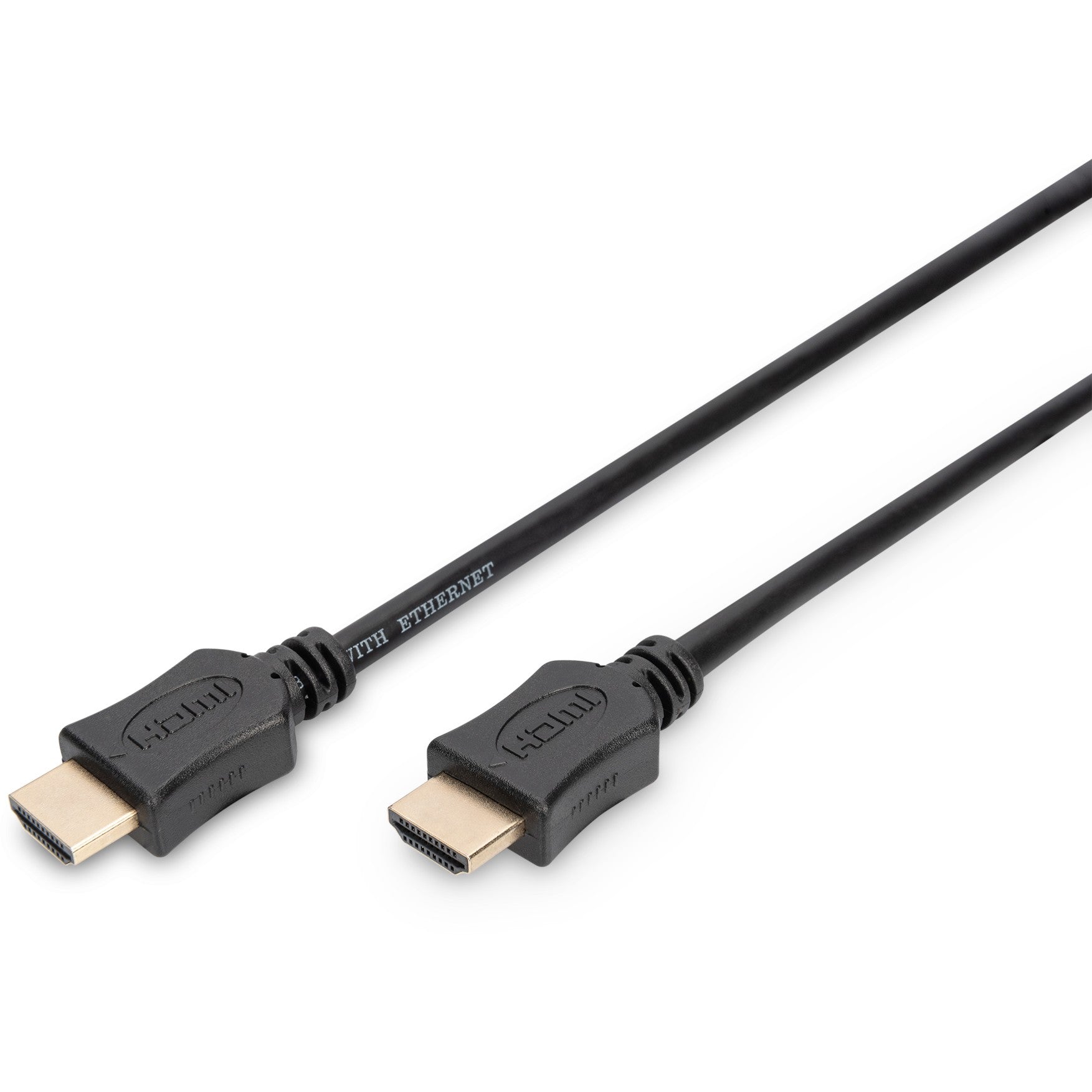 DIGITUS HDMI High Speed mit Ethernet Anschlusskabel. 10m. sw