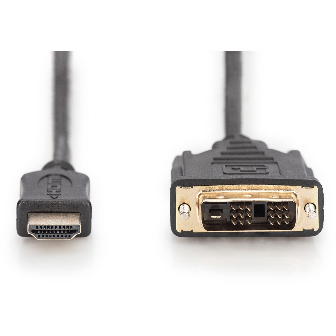 DIGITUS HDMI-Adapterkabel HDMI->DVI Full-HD 2m schwarz