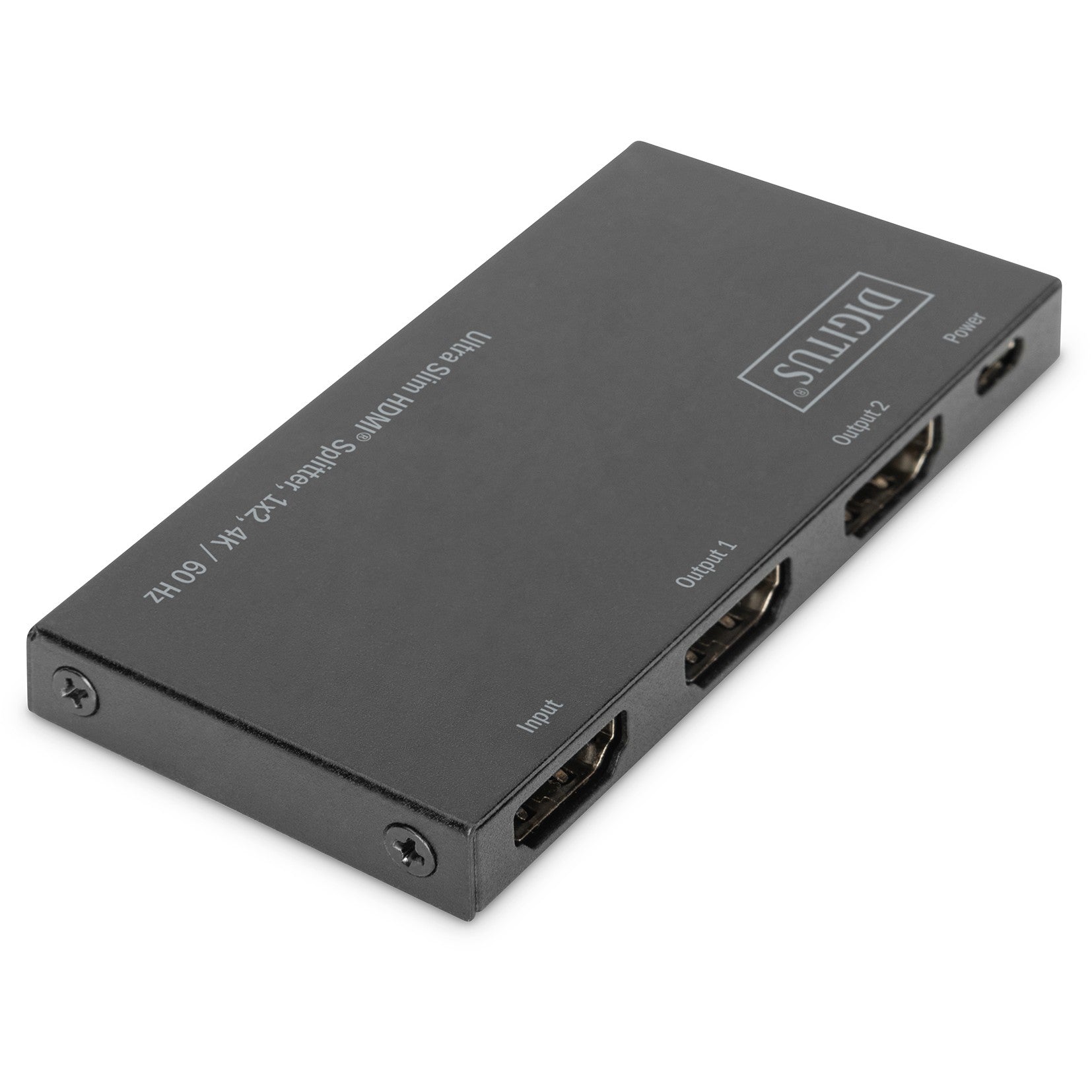 DIGITUS Ultra Slim HDMI Splitter. 1x2. 4K / 60 Hz