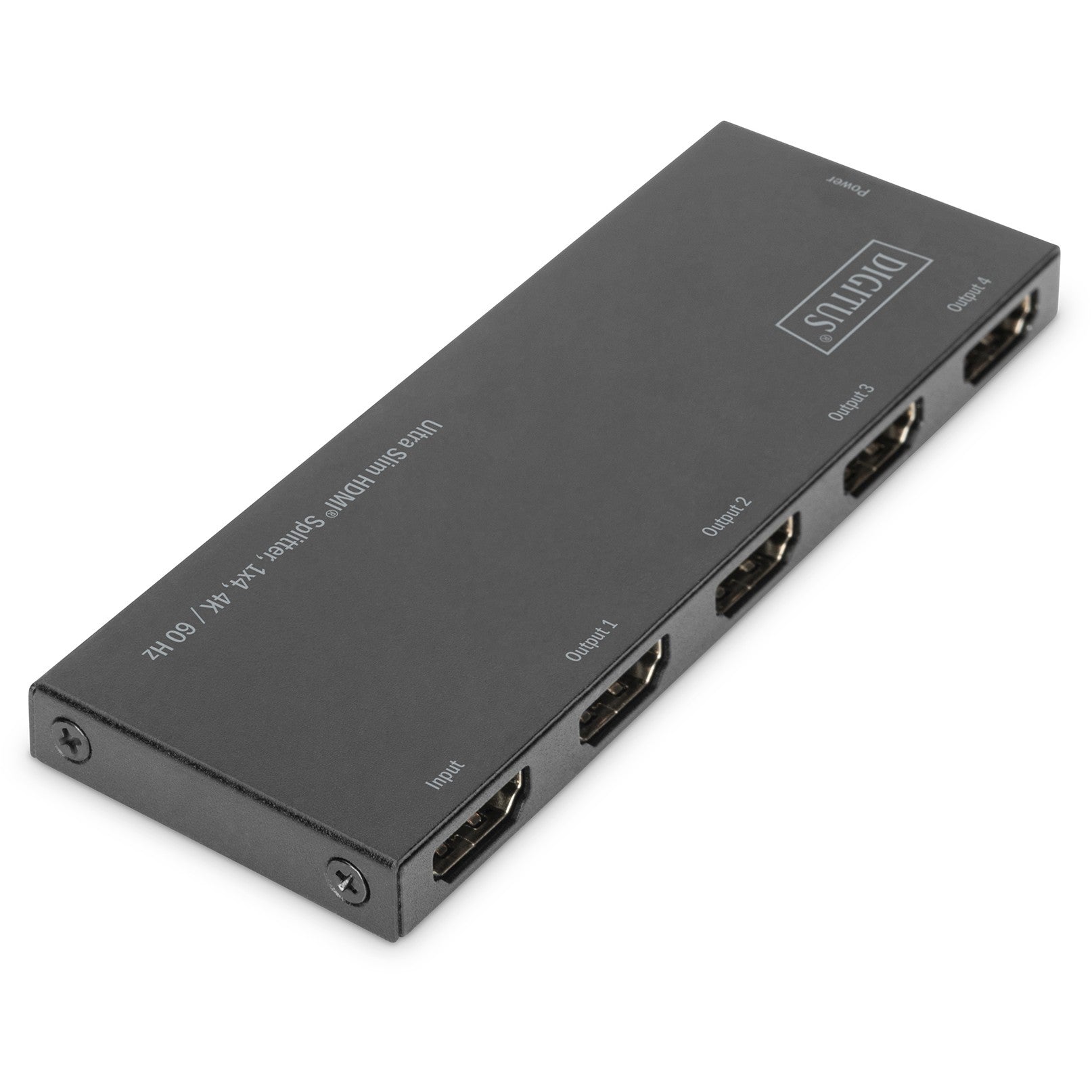 DIGITUS Ultra Slim HDMI Splitter. 1x4. 4K / 60 Hz