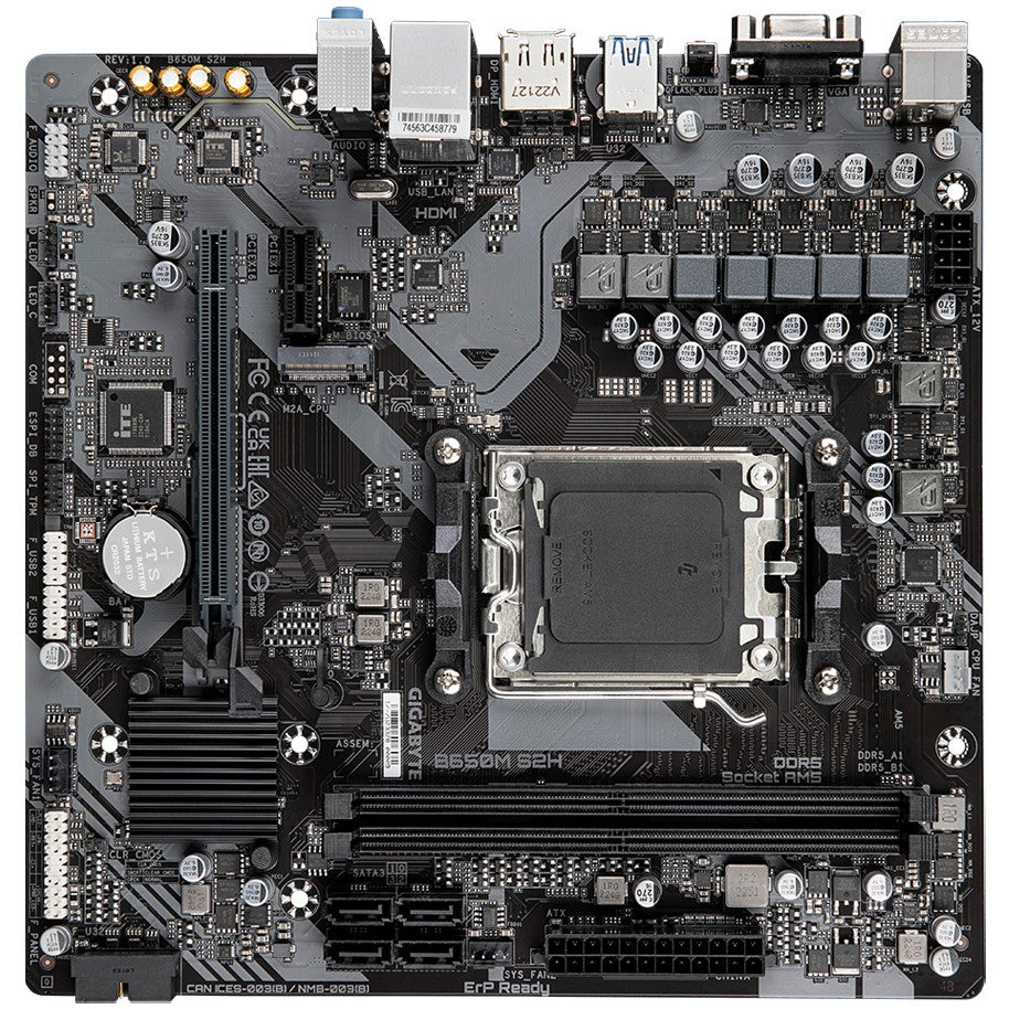 Gigabyte B650M S2H (B650.AM5.mATX.DDR5)