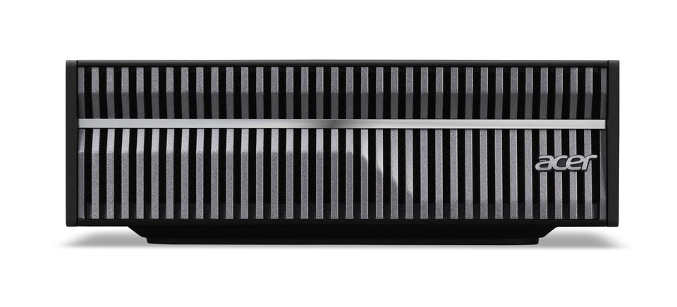 Acer Veriton VGN100 Go 10 128 Go LPDDR5x-SDRAM 4 To SSD DGX OS Mini PC Station de travail Noir, Gris