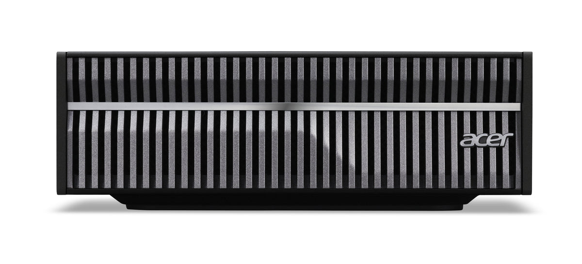 Acer Veriton GN100 AI-006 GB10 128 GB LPDDR5x-SDRAM 2 TB SSD DGX OS Mini PC Arbeitsstation Schwarz, Grau