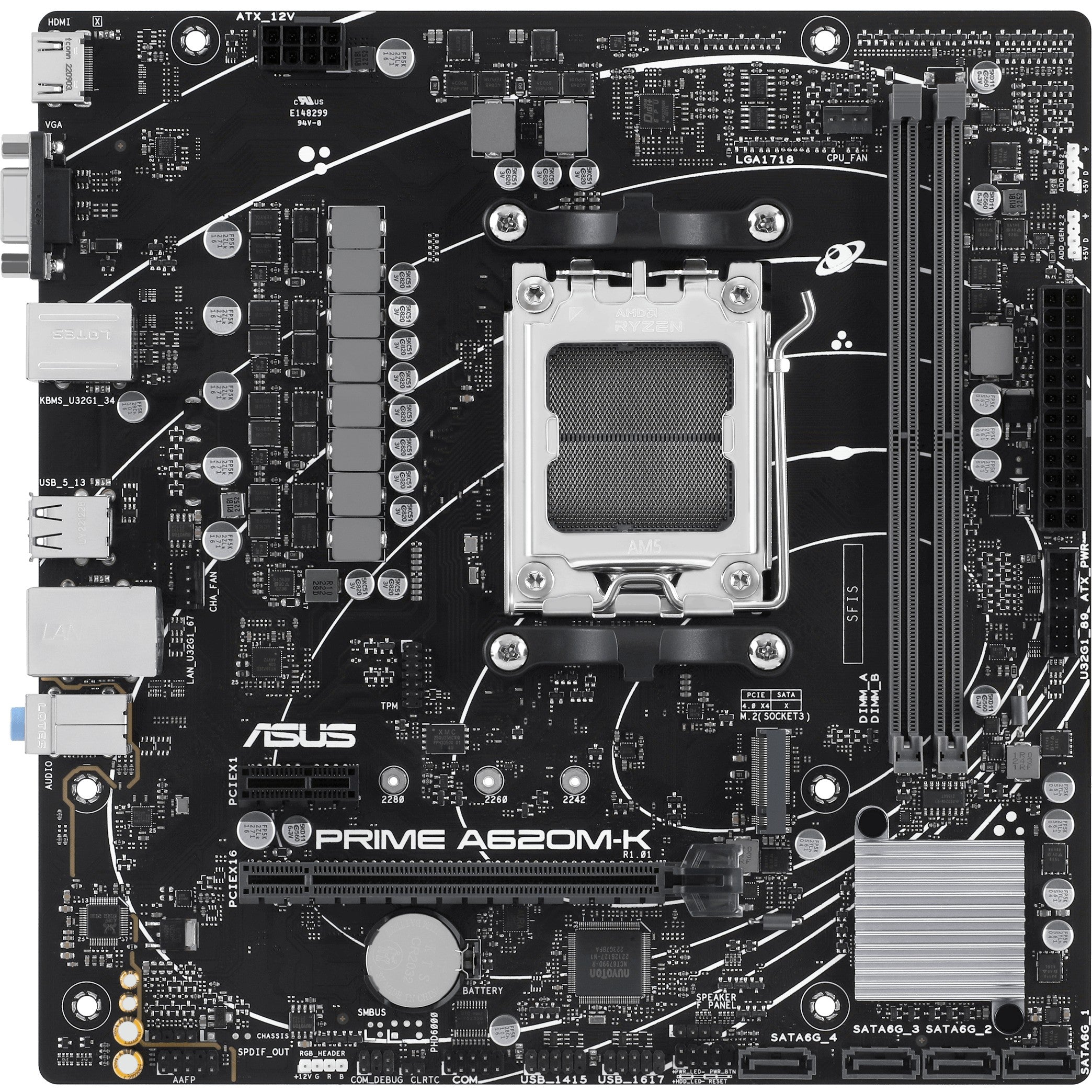 MB ASUS PRIME A620M-K (AMD.AM5.DDR5.mATX)