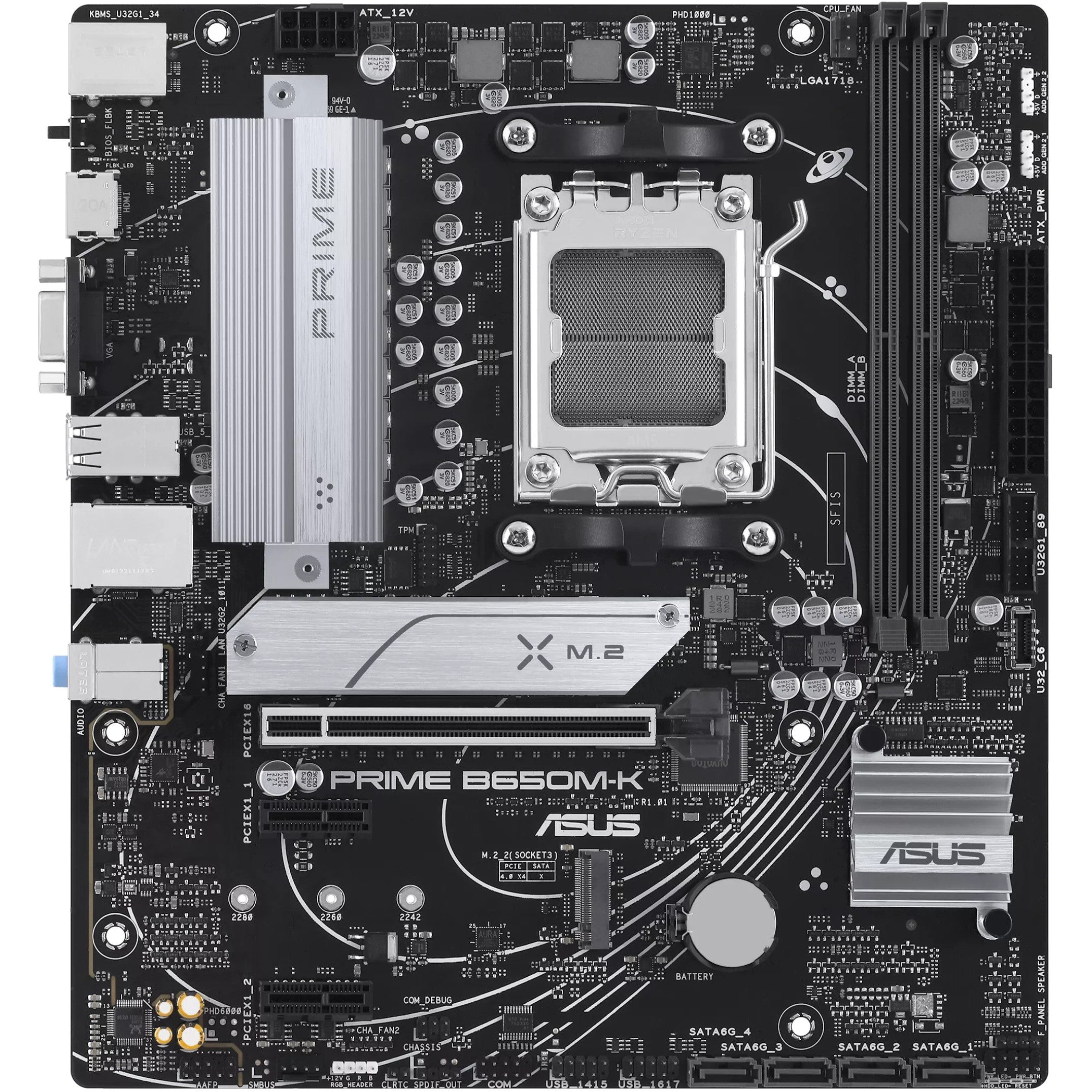 MB ASUS PRIME B650M-K (AMD.AM5.DDR5.mATX)