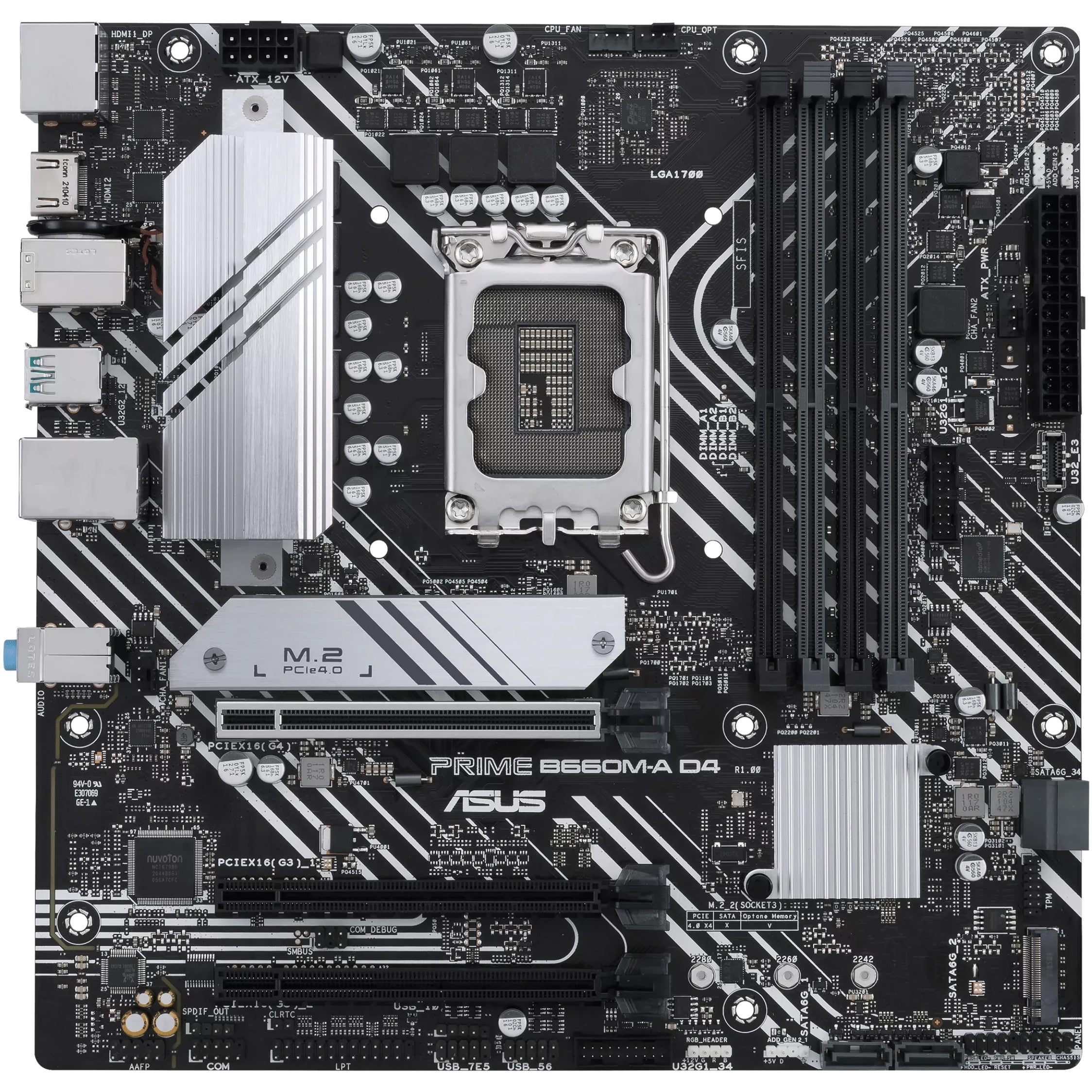 1700 ASUS PRIME B660M-A CSM mATX D4