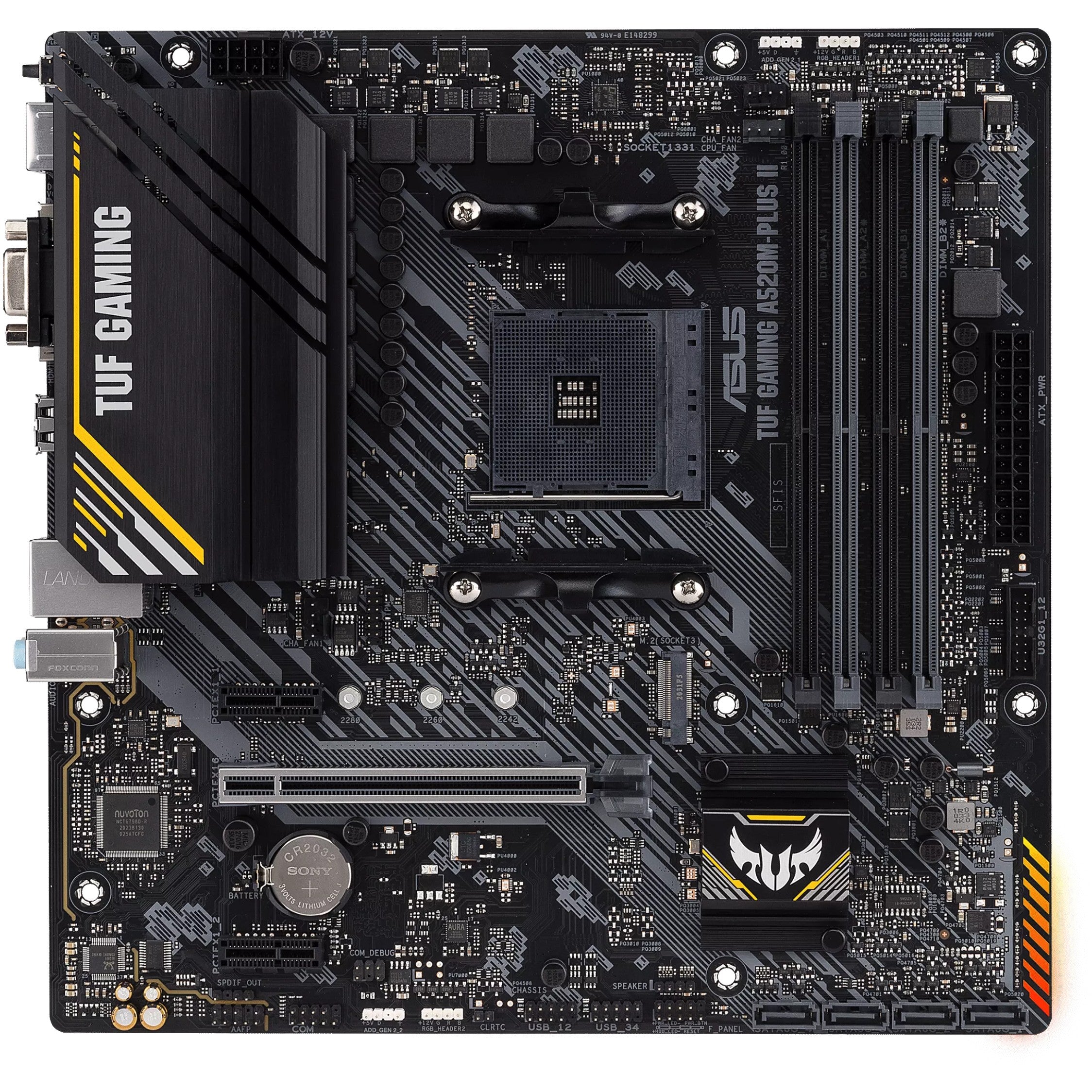 MB ASUS TUF GAMING A520M-PLUS II (AMD.AM4.DDR4.mATX)