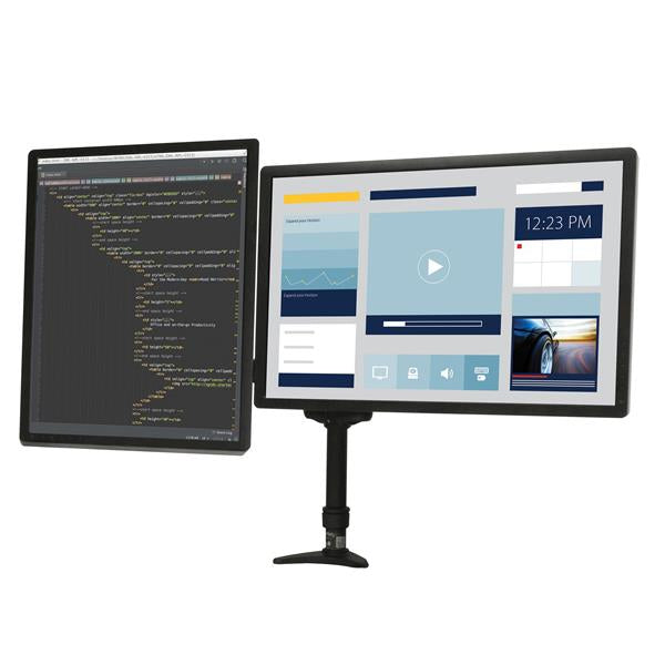 StarTech.com Dual Monitorhalterung mit verstellbaren Armen - Monitor Tischhalterung höhenverstellbar