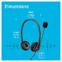 HP HP USB G2 Stereo Headset – Ansicht 3