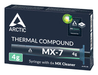 Wärmeleitpaste Arctic Cooling MX-7 Thermal Compound, 4g Spritze, inkl. 6x clea
