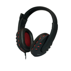 LogiLink HS0033 Kopfhörer & Headset Kabelgebunden Kopfband Anrufe/Musik Schwarz, Rot