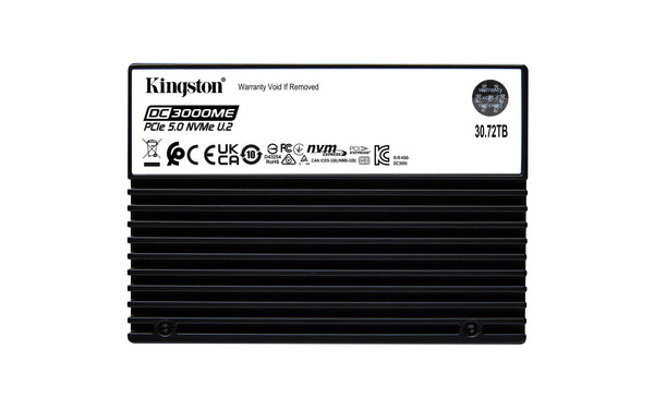 Kingston Technology 30,7TB DC3000ME U.2 PCIe 5.0 NVMe TCG Opal Enterprise SSD