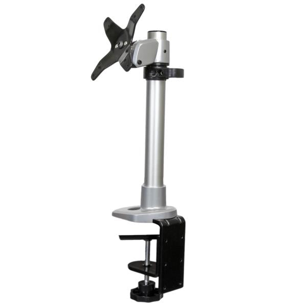 StarTech.com Monitor Halterung - Verstellbar - für Bildschirme bis 34" (14kg) - Premium VESA-Monitorarm - Tischklemme oder Tischlochmontage - Silber