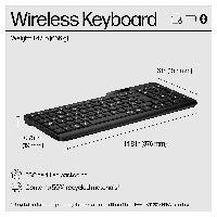 HP HP 475 Dual-Mode Wireless Keyboard SmartBuy (DE) – Ansicht 3