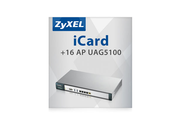 Zyxel iCard 16 AP UAG5100 Mise à niveau de 16 licences