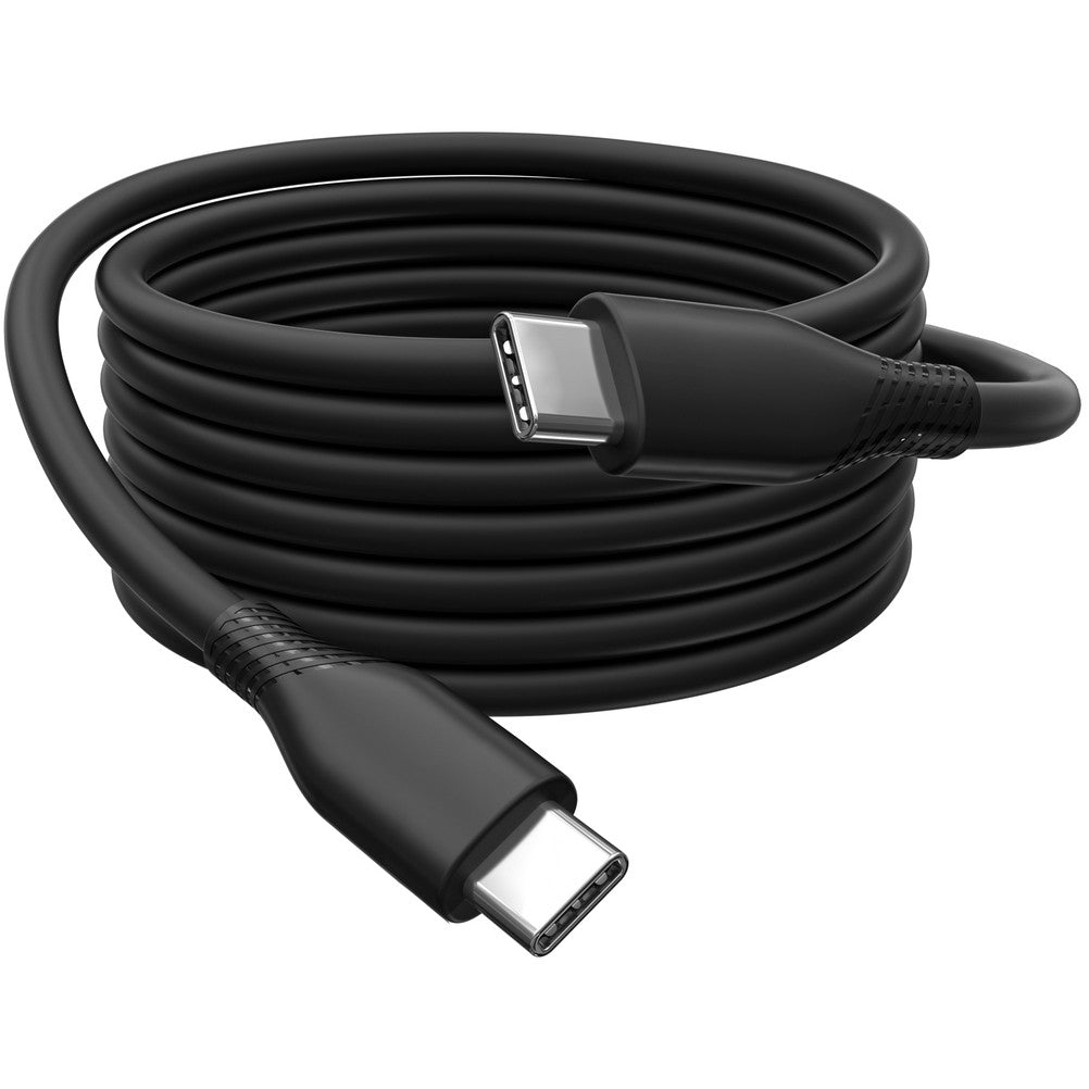 DIGITUS USB 2.0 Kabel Typ C -C Silikon St/St 0.5m schwarz