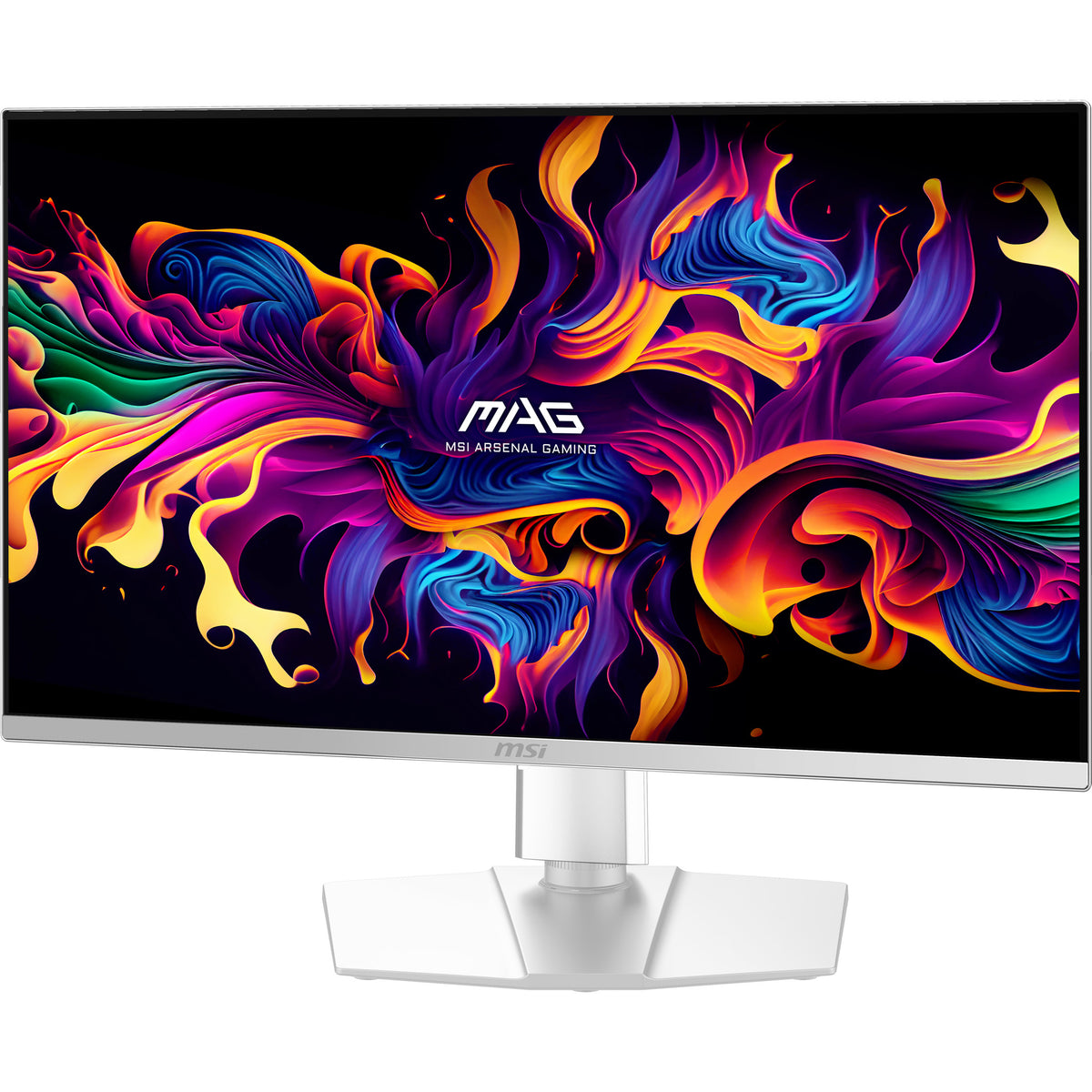 MSI MAG 272QPWDE QD-OLED X28 Computerbildschirm 67,3 cm (26.5") 2560 x 1440 Pixel Wide Quad HD Weiß
