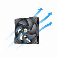 Thermaltake SWAFAN GT12 120mm Black PWM 58.17 CFM