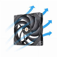 Thermaltake SWAFAN GT14 140mm Black PWM
