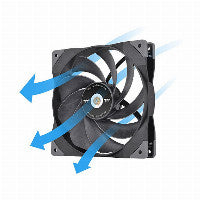 Thermaltake SWAFAN GT14 140mm Black PWM