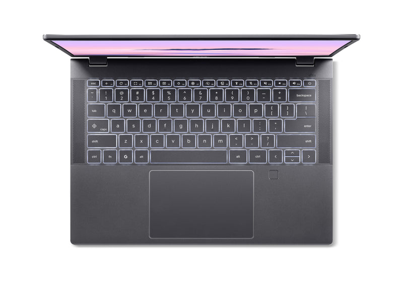 Acer Chromebook Plus 514 CBE594-2L-TCO-54HB Intel Core 5 120U 35,6 cm (14") WUXGA 16 GB LPDDR5x-SDRAM 256 GB SSD Wi-Fi 7 (802.11be) ChromeOS Deutsch Grau