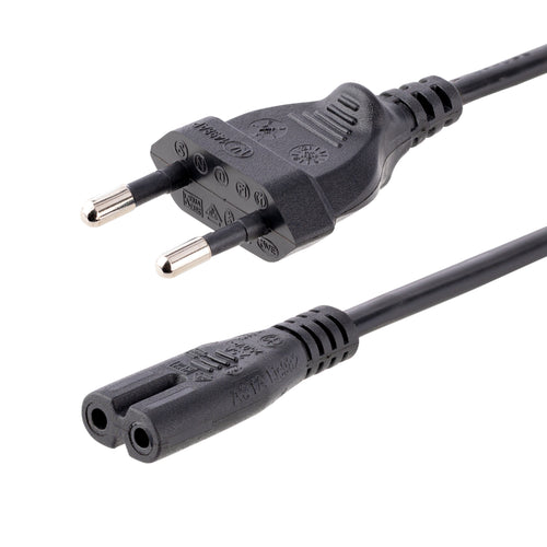 StarTech 1m Standard Laptop Power Cord EU to C7 Cable Lead