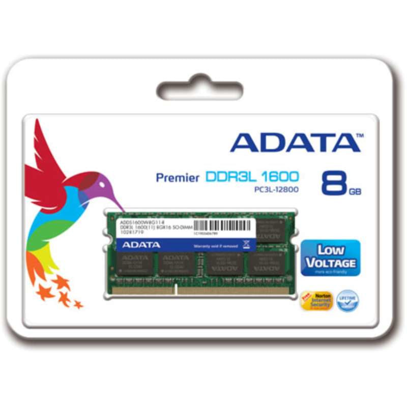 ADATA Premier Speichermodul 8 GB 1 x 8 GB DDR3L 204-pin SO-DIMM