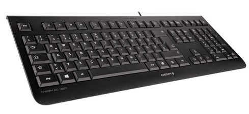 CHERRY KC 1000 Tastatur Haus USB Schweiz Schwarz