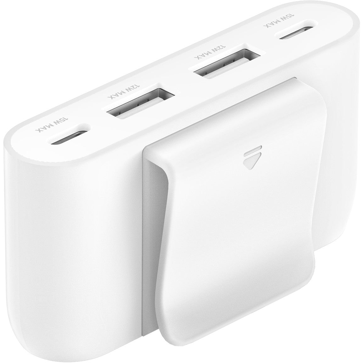 Belkin 4-Port USB-Splitter 2x USB-C. 2xUSB-A. max.30 W. weiss