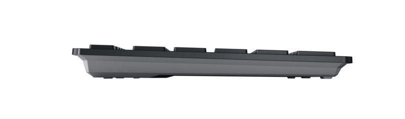 CHERRY KW 9200 MINI Tastatur Universal USB + RF Wireless + Bluetooth AZERTY Belgisch Schwarz