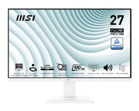 MSI Pro MP273AWDE Écran d'ordinateur 68,6 cm (27") 1920 x 1080 pixels Full HD LCD Blanc