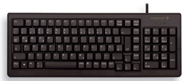 CHERRY G84-5200LCMCH-2 Tastatur Haus USB Schweiz Schwarz
