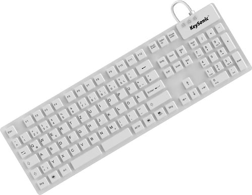 KeySonic KSK-8030 IN IP68 Full-Size Tastatur Wasserdicht