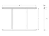 Multibrackets 1756 Zubehör für Monitorhalterung