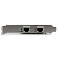 StarTech.com 2 Port Low Profile PCI Express Gigabit Ethernet Netzwerkkarte - PCIe Server Adapter