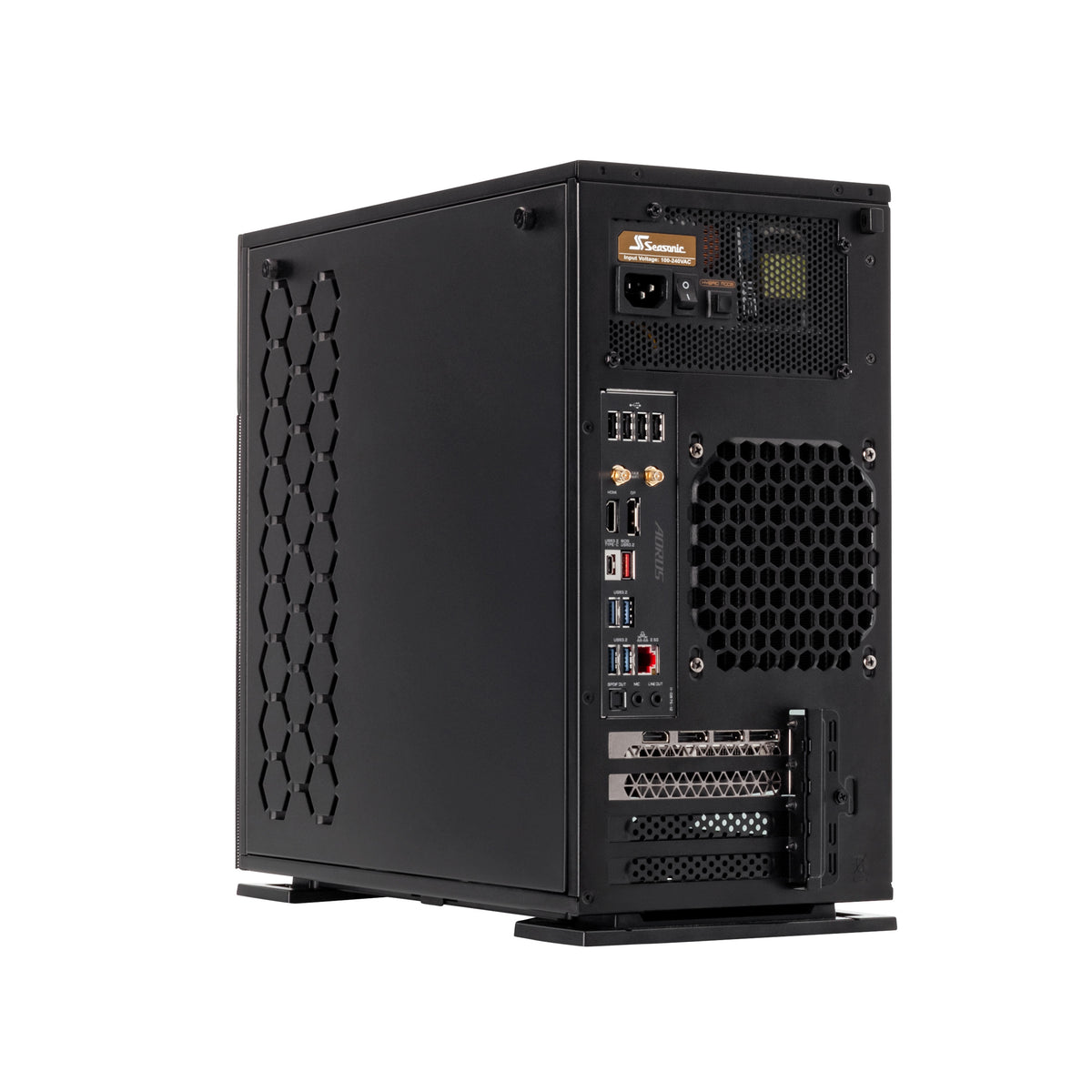 ERAZER Engineer X30 (MD 340056) EU Intel® Core™ i7 i7-14700 32 GB DDR4-SDRAM 2 TB SSD NVIDIA GeForce RTX 5070 Windows 11 Home Tower PC Flüssigkeitskühlsystem Schwarz