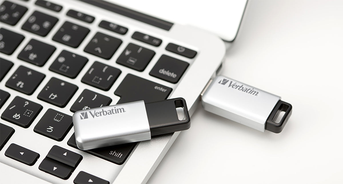 Verbatim Secure Pro - USB 3.0-Stick 64 GB - Silber
