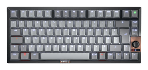 CHERRY KW 300W MX Tastatur Haus USB + Bluetooth QWERTY UK Englisch Schwarz, Kupfer, Grau
