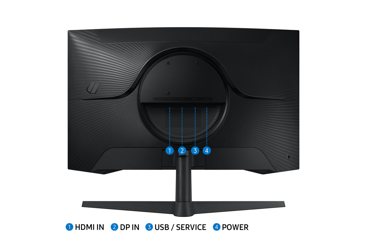 Samsung G55C Computerbildschirm 68,6 cm (27") 2560 x 1440 Pixel Quad HD LED Schwarz